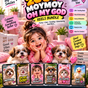 200+ MOYMOY OH MY GOD Reels Bundle