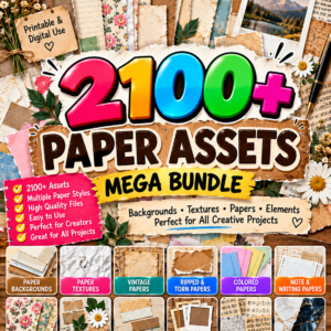 2100+ Paper Assets