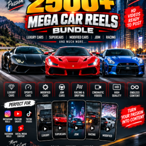 Mega Car Reels Bundle Poster