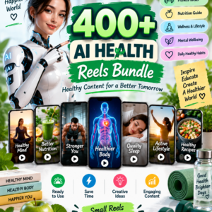 400+ AI Health Reels Bundle