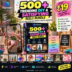500+ Trending DIY & Satisfying Reels Bundle
