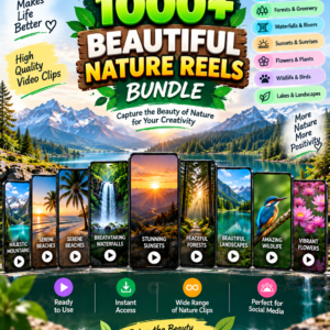 1000+ Beautiful Nature Reels Bundle