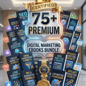 75+ Premium Digital Marketing eBooks Bundle