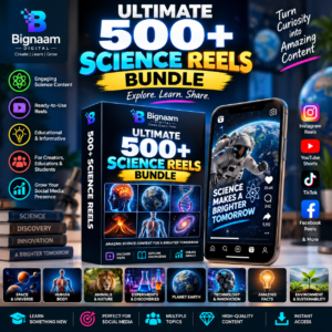 Ultimate 500+ Science Reels Bundle