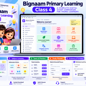Bignaam Primary Learning – Class 4 Educational Software