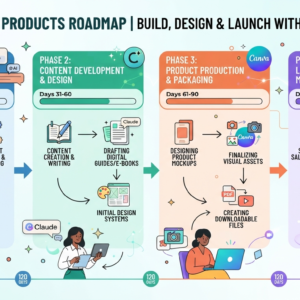 120-Day Digital Products Roadmap | Build & Launch
