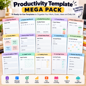 PRODUCTIVITY TEMPLATE